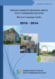 Gross Regional Domestic Product Of South Tangerang City By Industrial Origin 2010-2014