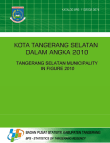 Kota Tangerang Selatan Dalam Angka 2010