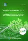 Agricultural Census 2013 Result Of Enumeration Complete Of South Tangerang City