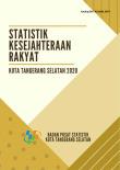 Statistik Kesejahteraan Rakyat Kota Tangerang Selatan 2020