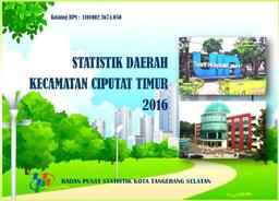 Statistik Daerah Ciputat Timur 2016