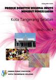 Gross Regional Domestic Product by Expenditure of South Tangerang City 2010-2014