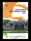 Statistik Daerah Kota Tangerang Selatan 2014