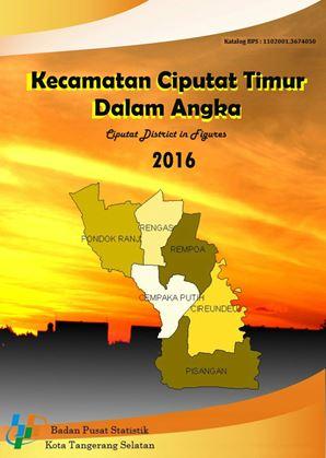 Ciputat Timur Subdistricts in Figures 2016