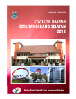 Statistik Daerah Kota Tangerang Selatan 2012