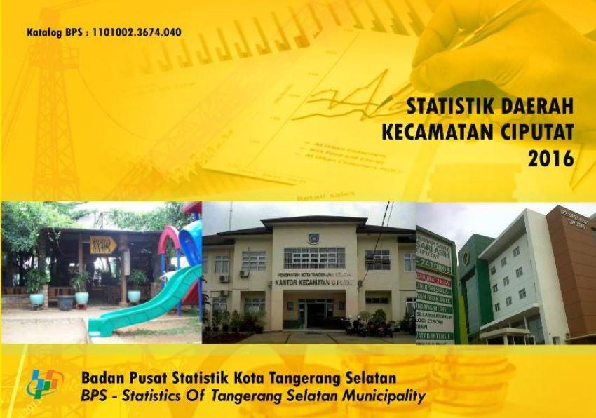 Statistik Daerah Ciputat 2016